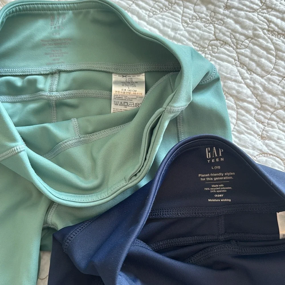 Gap Teen Kids Bike Shorts L 10 Bundle - Picture 2 of 3